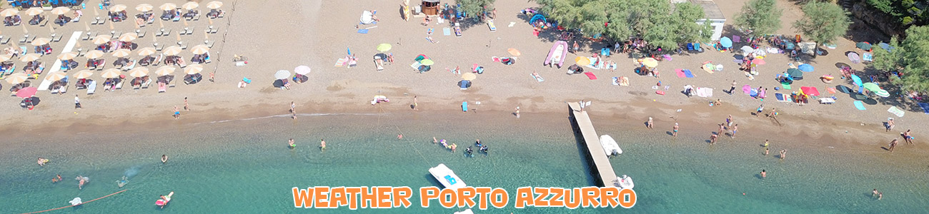 weather porto azzurro